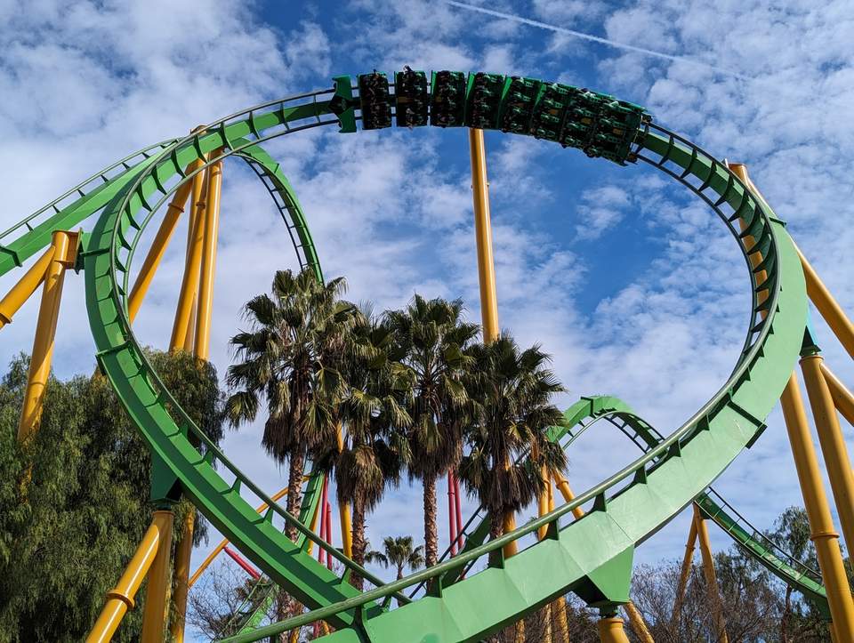 Six Flags Magic Mountain in United States
